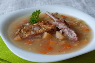 Гороховый суп с репой