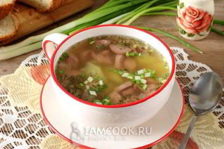 Гороховый суп с сосисками