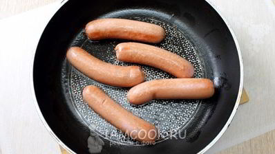 гороховый суп с сосисками