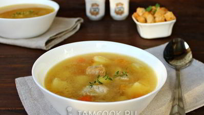 гороховый суп со свининой в мультиварке