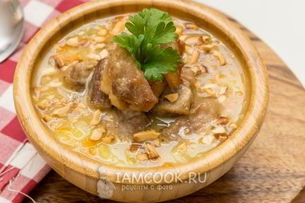 Гороховый суп со свининой