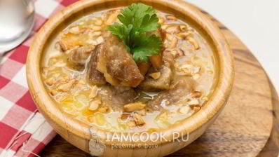 гороховый суп со свининой