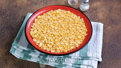 гороховый суп со свиными ребрышками