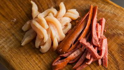 гороховый суп в буханке