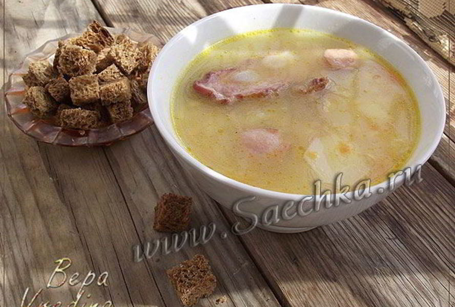 Гороховый суп в мультиварке