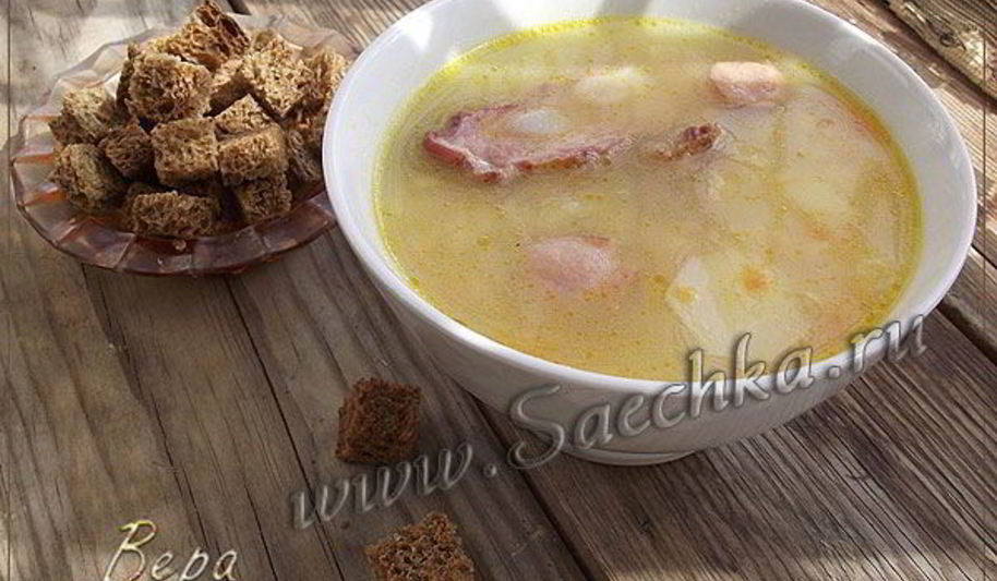 Рецепт горохового супа в мультиварке