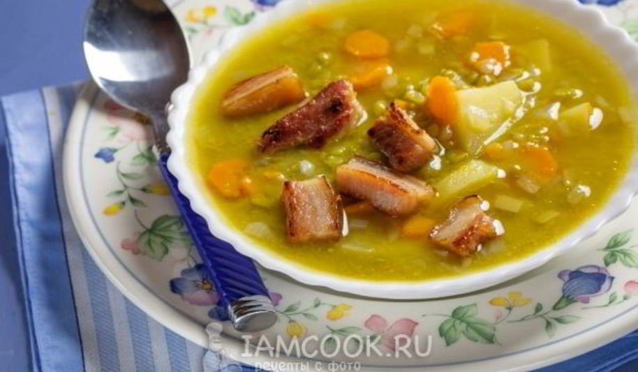 Рецепт горохового супа в скороварке