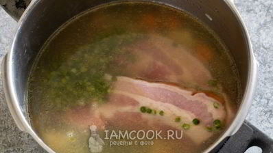 гороховый суп в скороварке