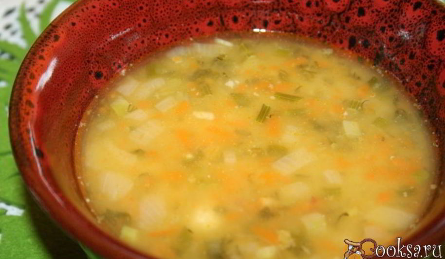 Рецепт густого горохового супа с куриной грудкой и чорризо