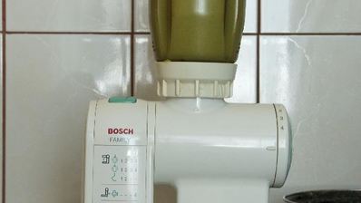 мятно-гороховый крем-суп