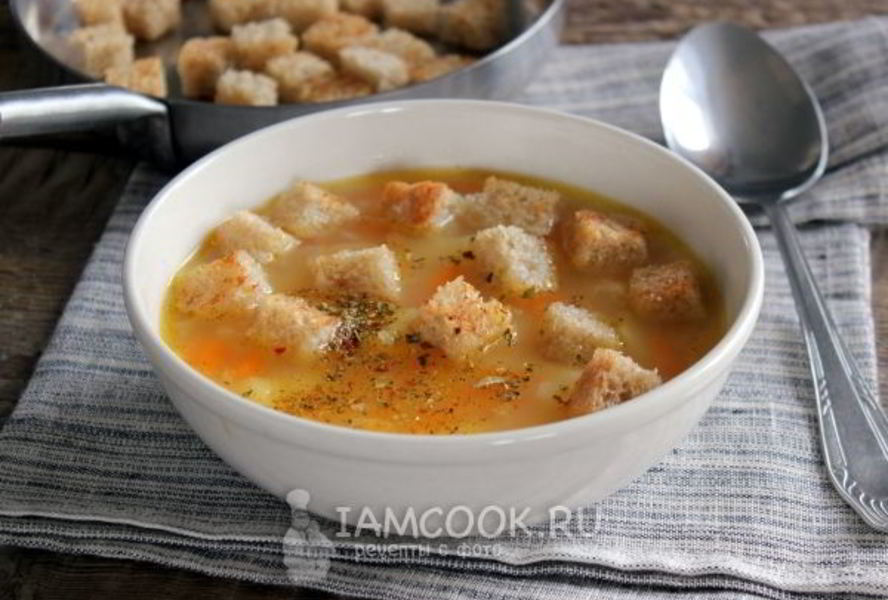 Постный гороховый суп в мультиварке