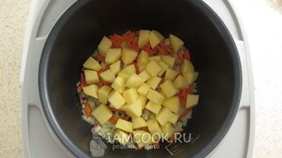 постный гороховый суп в мультиварке