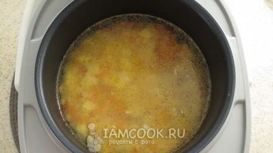 постный гороховый суп в мультиварке