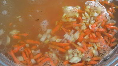 суп гороховый с копченостями и горчицей