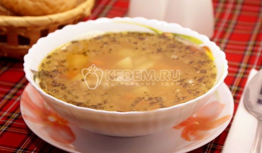 Рецепт супа горохового