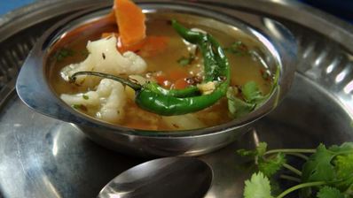 суп из гороха