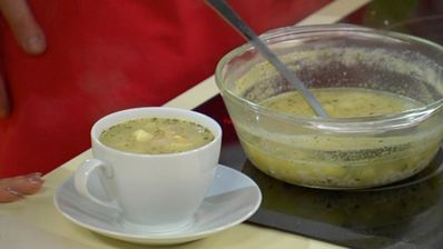 суп из пророщенного гороха