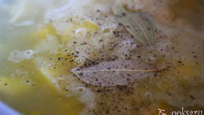 суп из зеленого гороха с репой