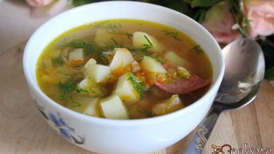 суп из зеленого гороха в мультиварке