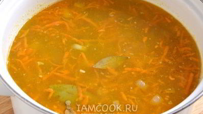 вегетарианский гороховый суп
