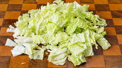 грибной суп с лапшой в азиатском стиле