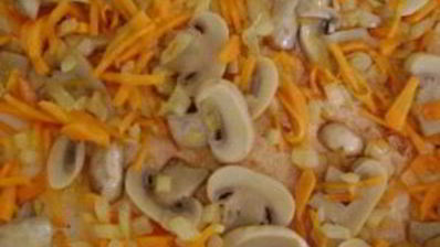 грибной суп с цветной капустой