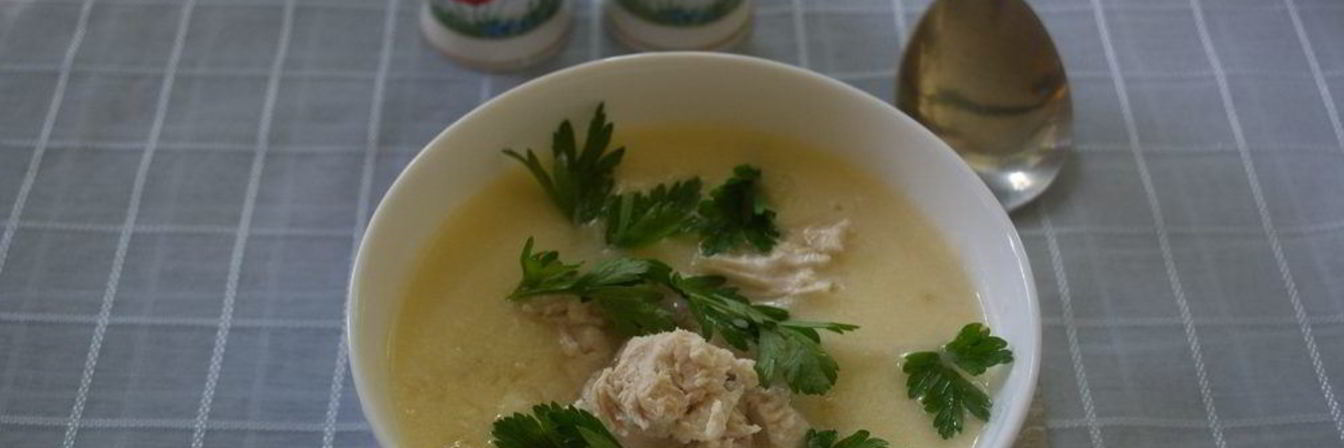 Грузинский суп с курицей