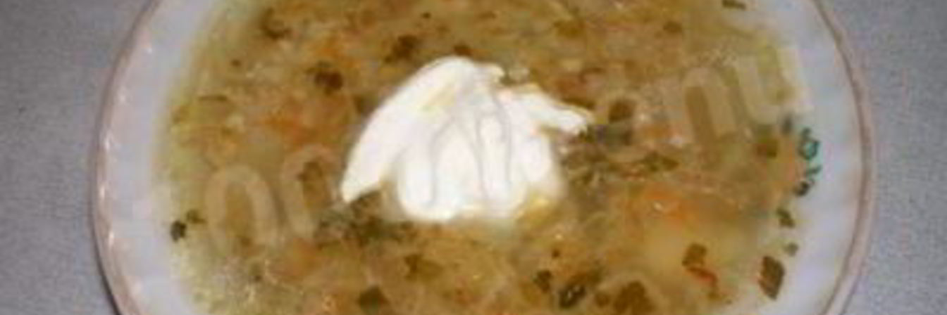 Капустняк из квашеной капусты