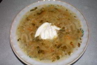 Капустняк из квашеной капусты