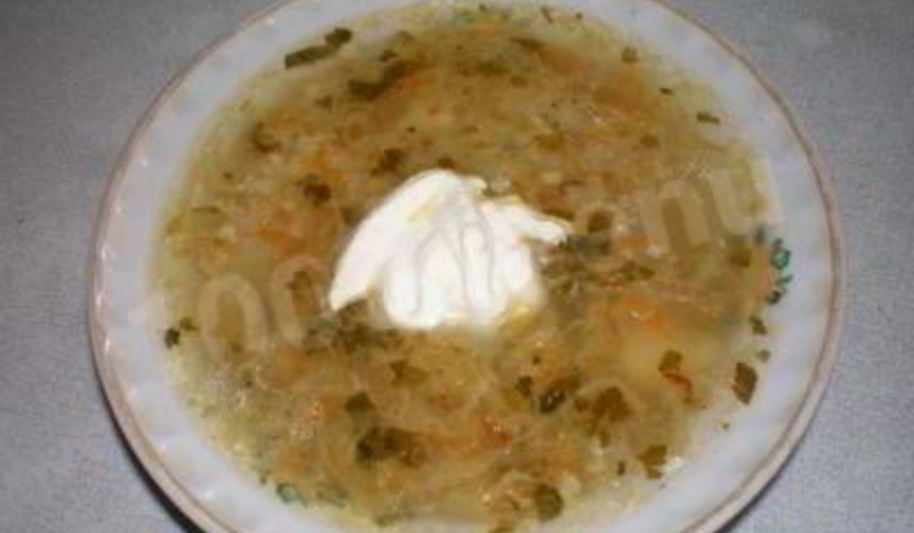 Рецепт капустняка из квашеной капусты