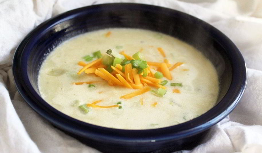 Рецепт картофельного супа без мяса