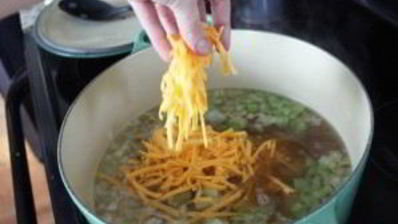 картофельный суп без мяса