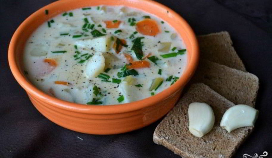 Рецепт картофельного супа с молоком