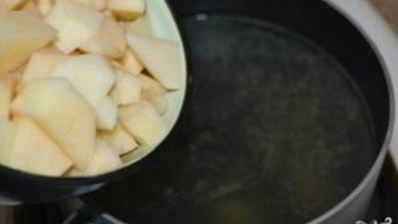 картофельный суп с молоком