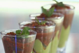 Двойной холодный суп