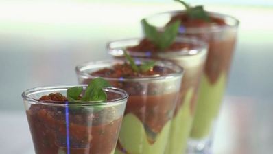 двойной холодный суп