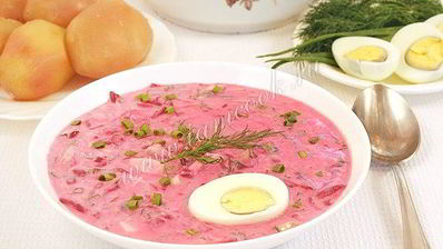 холодник из свеклы на кефире