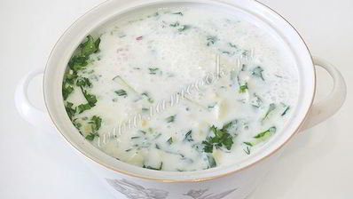 холодник из свеклы на кефире