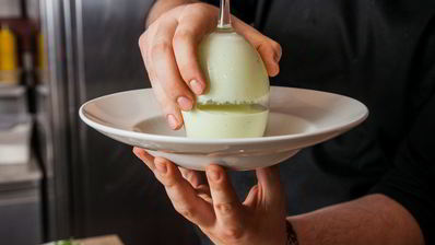 холодный йогуртовый суп из авокадо