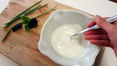 холодный крем-суп с морковью и йогуртом