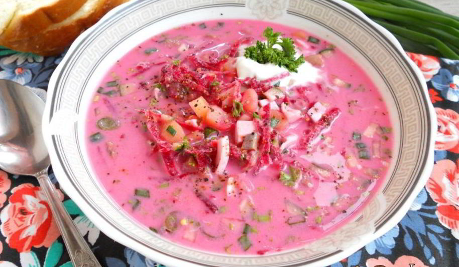 Рецепт холодного норвежского супа с селедкой