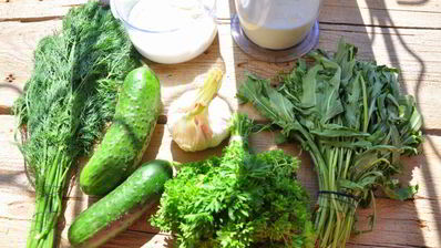 холодный огуречный суп таратор