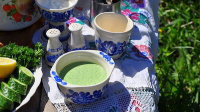 холодный огуречный суп таратор