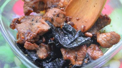 холодный суп из морской капусты