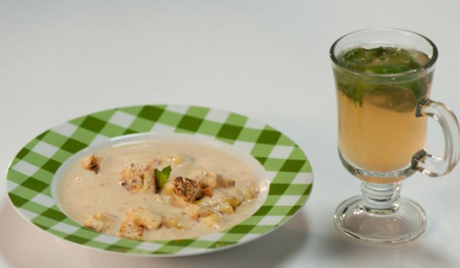 Рецепт холодного супа из персиков