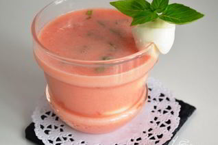 Холодный суп Капрезе