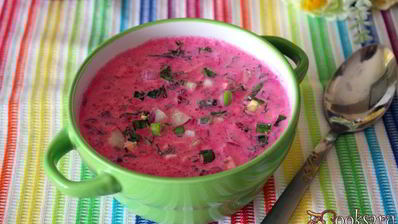 холодный свекольный суп