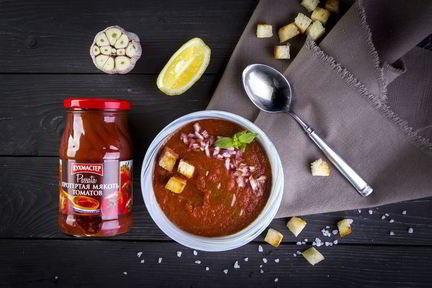 Холодный томатный суп