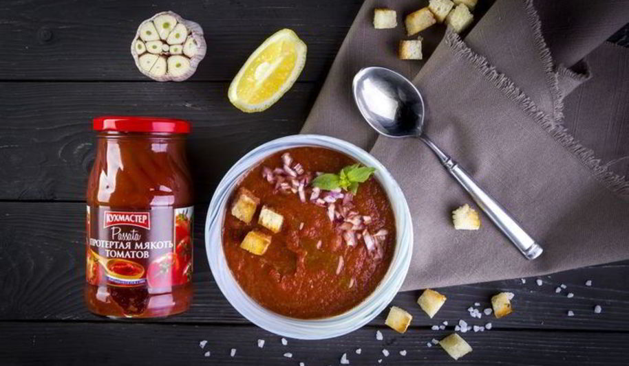 Рецепт холодного томатного супа
