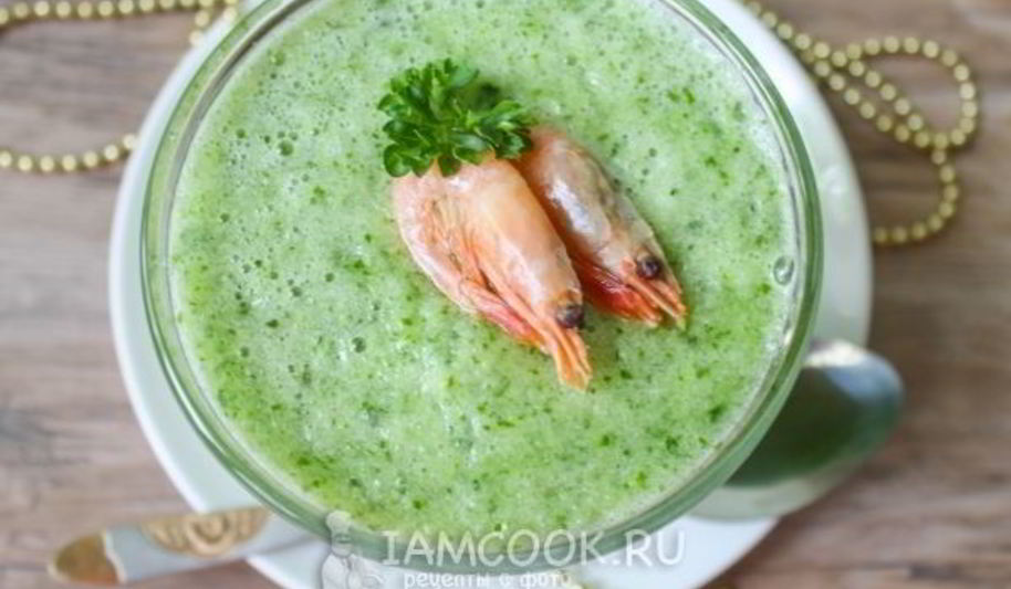 Рецепт огуречно-мятного холодный суп